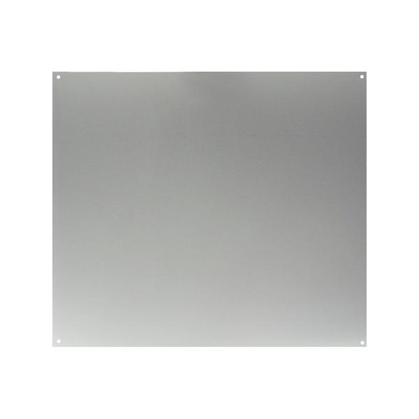 30 in. Bisque/Black Range Hood Backsplash