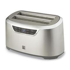 Kenmore 2-Slice Red Stainless Steel Toaster, Wide Slot, Bagel/Defrost